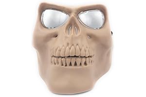 TRIMEX Mask Skull Full Face Mask Scary Halloween Party Skeleton Cosplay Costume