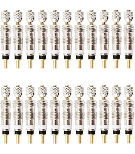 Mtb Valve Stem Caps 4-Pack Presta Valve Caps With Core