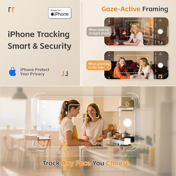 COMITOK MAGNETIC AUTO FACE TRACKING STAND TRIPOD MOTA FOR IPHONE FOLLOWS YOUR MOVEMENT HANDS-FREE VIDEO RECORDING WITH 360 DEGREE HOLDER FOR LIVESTREAMING, VLOG, SUPPORT TIKTOK, YOUTUBE – WHITE