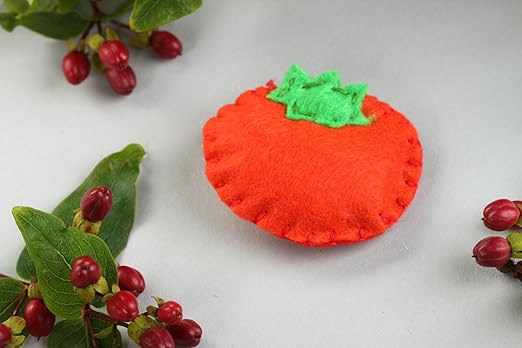 Magnet nevera hecho mano imán Original TOMATE fieltro decoración ...