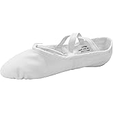 Danzcue Adult Split Sole Canvas Ballet Slipper