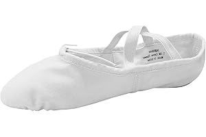 Danzcue Adult Split Sole Canvas Ballet Slipper