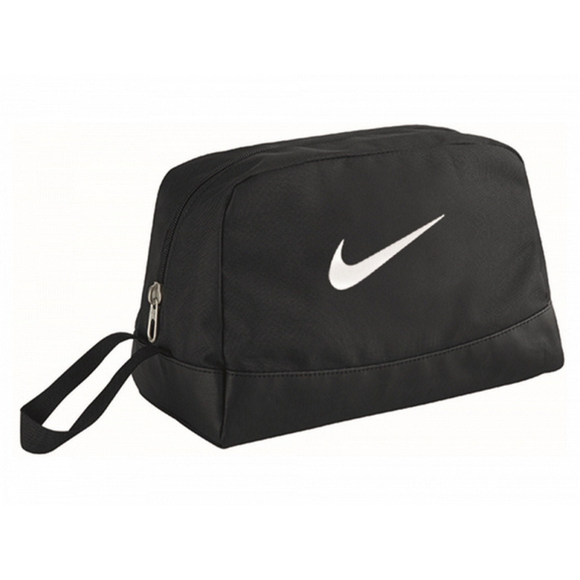 Nike Club Team Toiletry Bag - Black/Black/White, 27 x 16 x 16 cm, 6 l