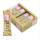 David Cake Batter Flavored Protein Bars | 28g Protein | 12 Pack | 0g Sugar | Low Carb &amp; Gluten Free High Protein Bars | High Protein Snack Bars for Post Workout, Travel &amp; On-the-Go Snacking