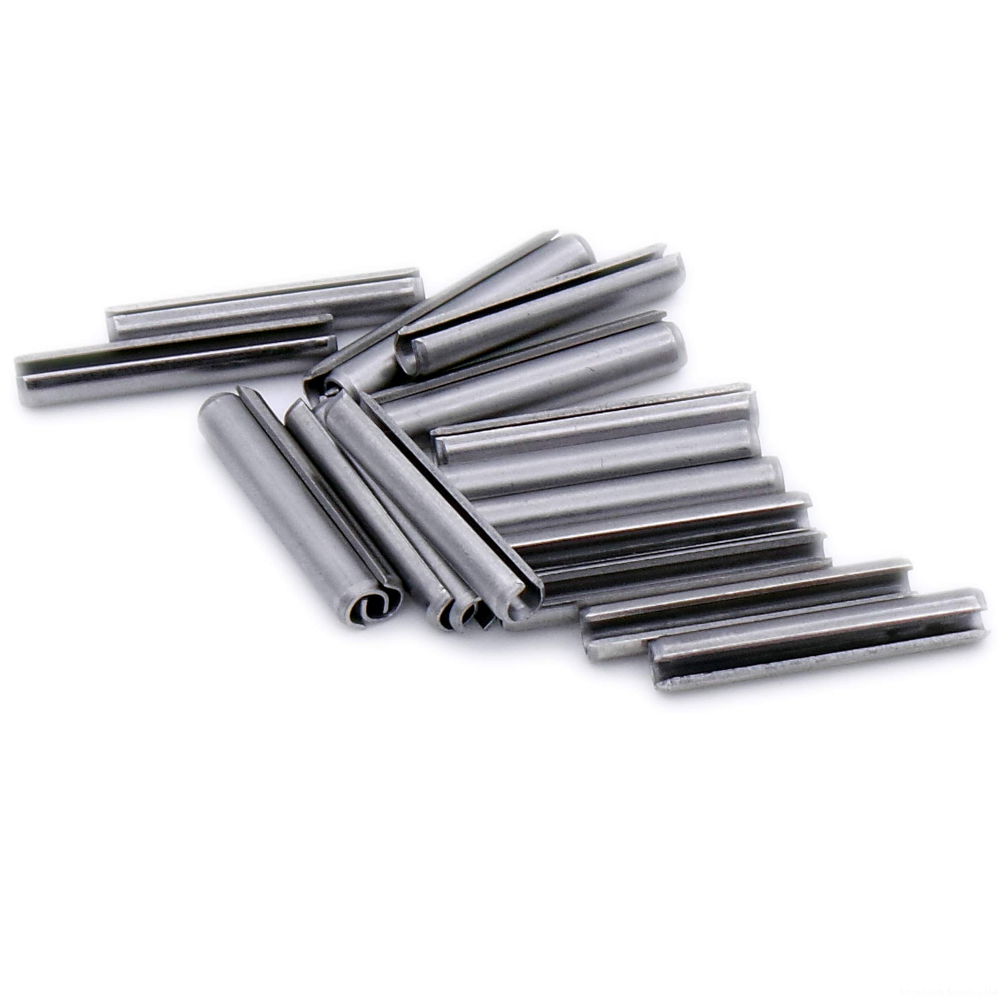 D4.5 (4.5mm x 14mm) Slotted Spring Pin (Heavy) - Stainless Steel (A1) (Pack of 20)
