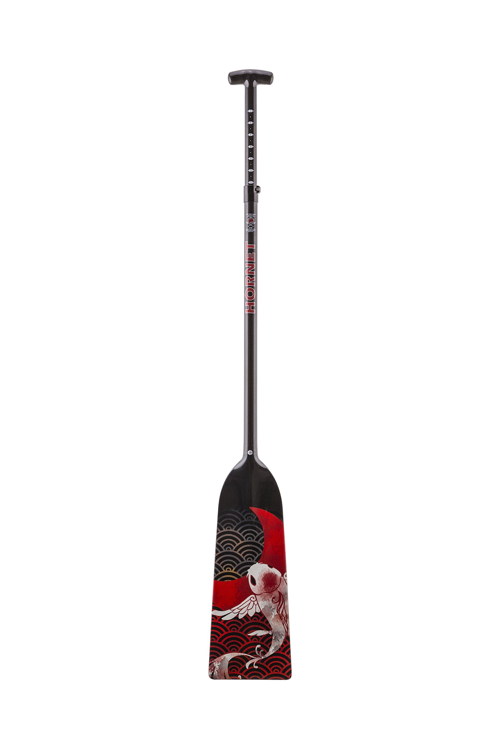 Watersports Dragon Boat Paddle Adjustable Carbon Fiber Koi Fish Lightweight IDBF Approved
