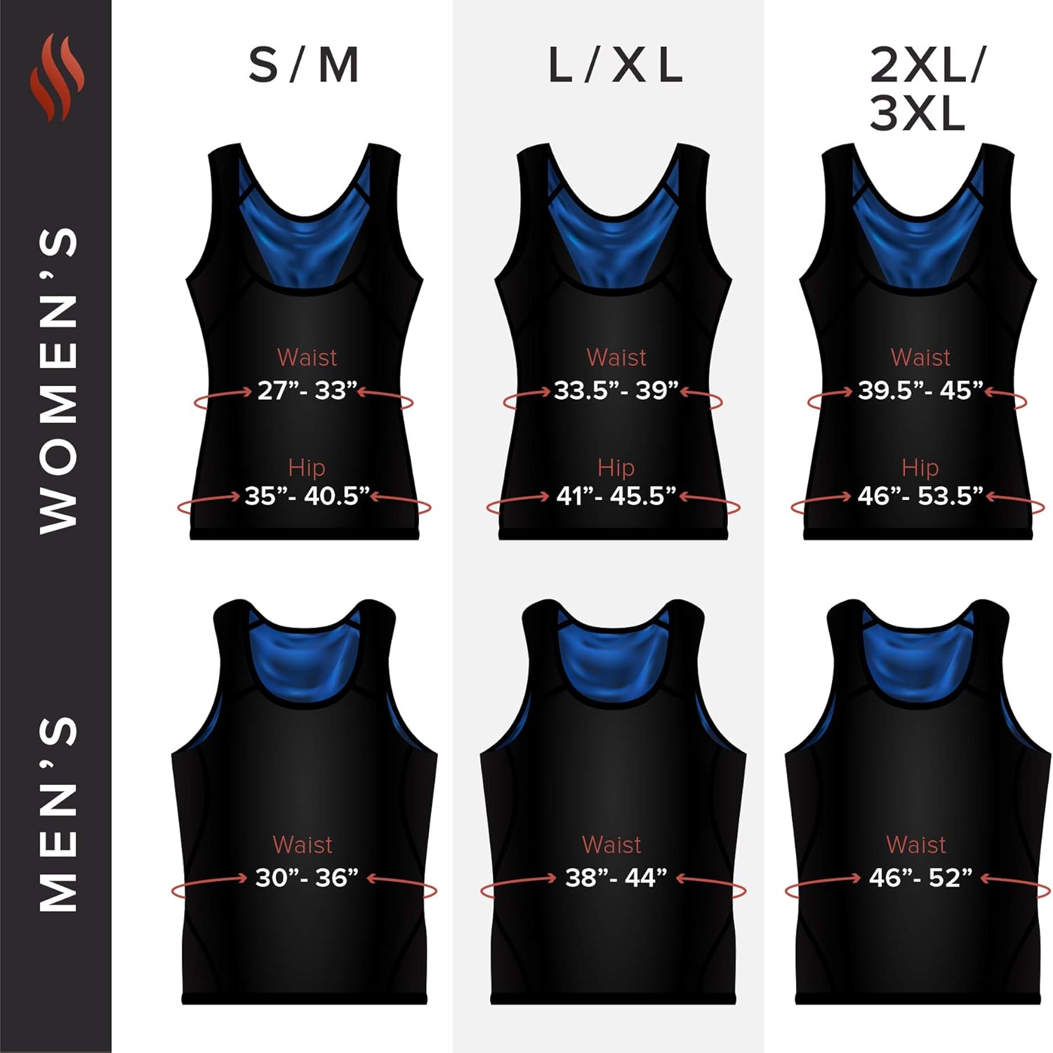 Sweat Shaper Men’s Premium Slimming Shapewear Workout Sauna Tank Top Vest: Clothing