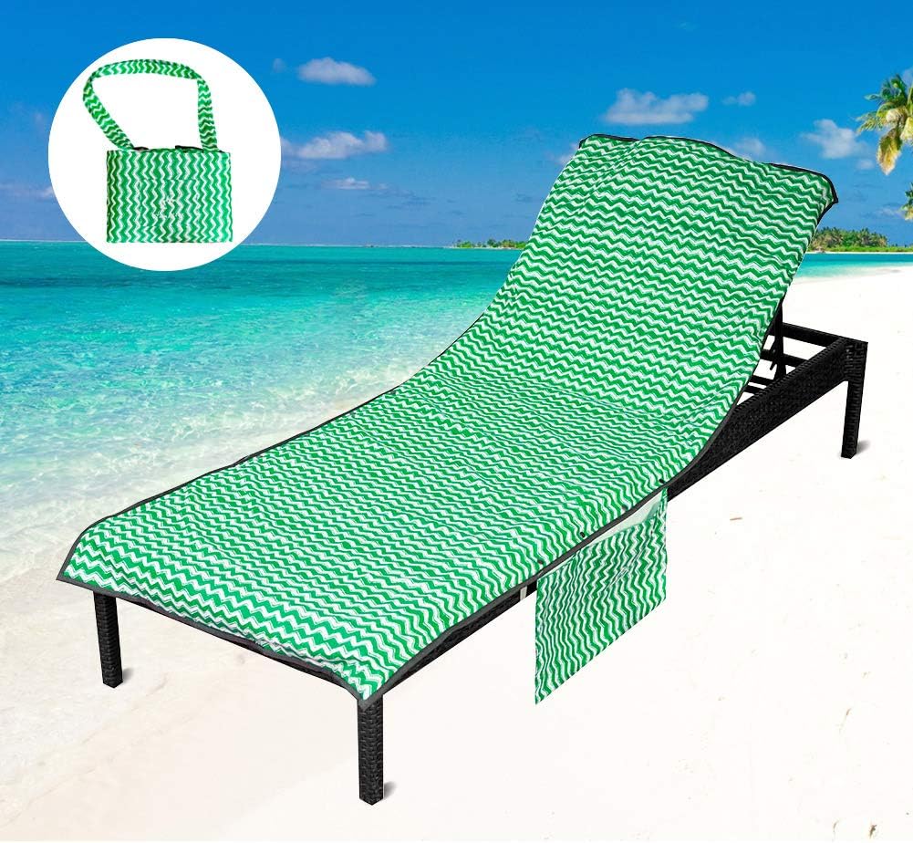 Best beach towel pillow with strap for pool chairs