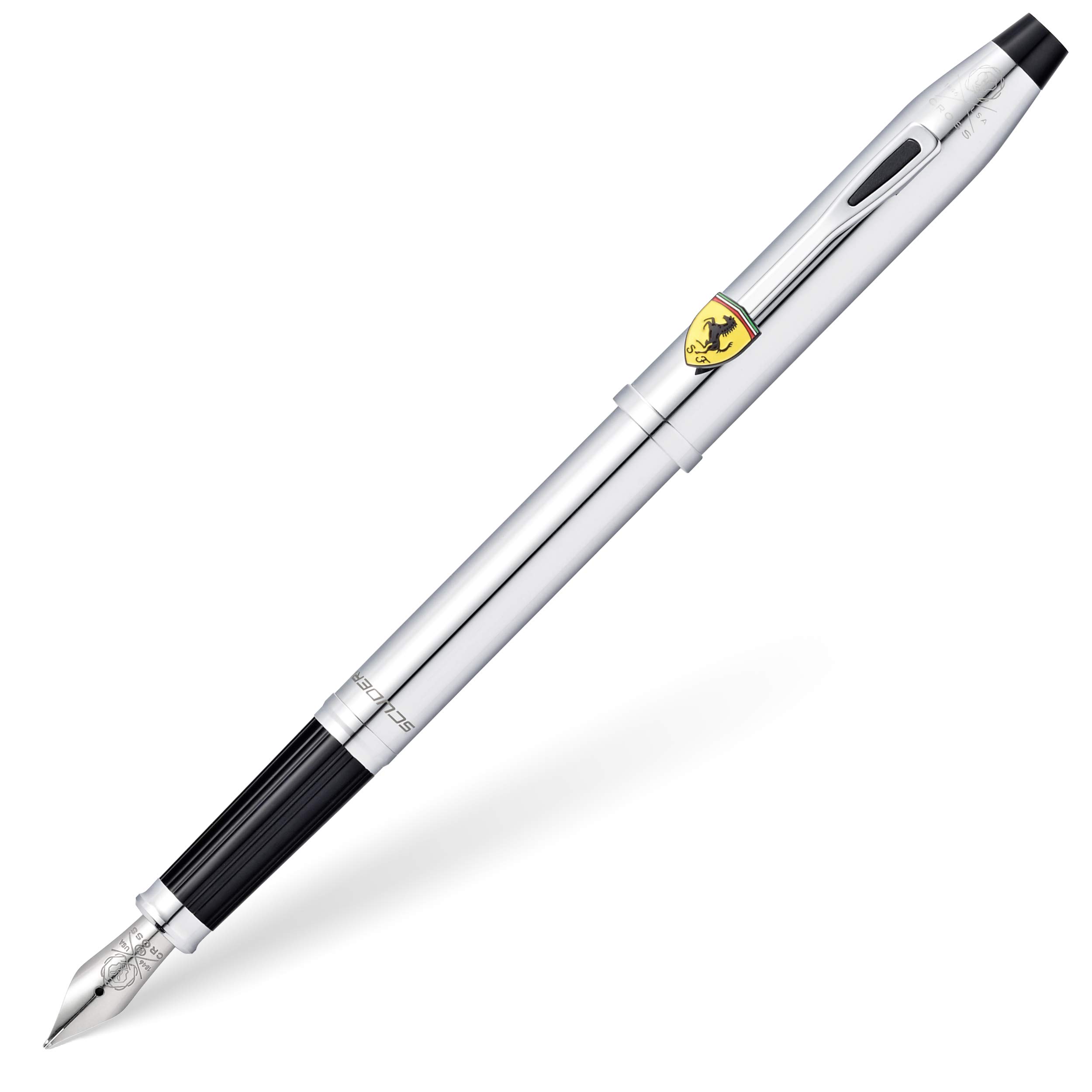 Cross Ferrari Century II Fine Nib Fountain Pen - Gloss Chrome