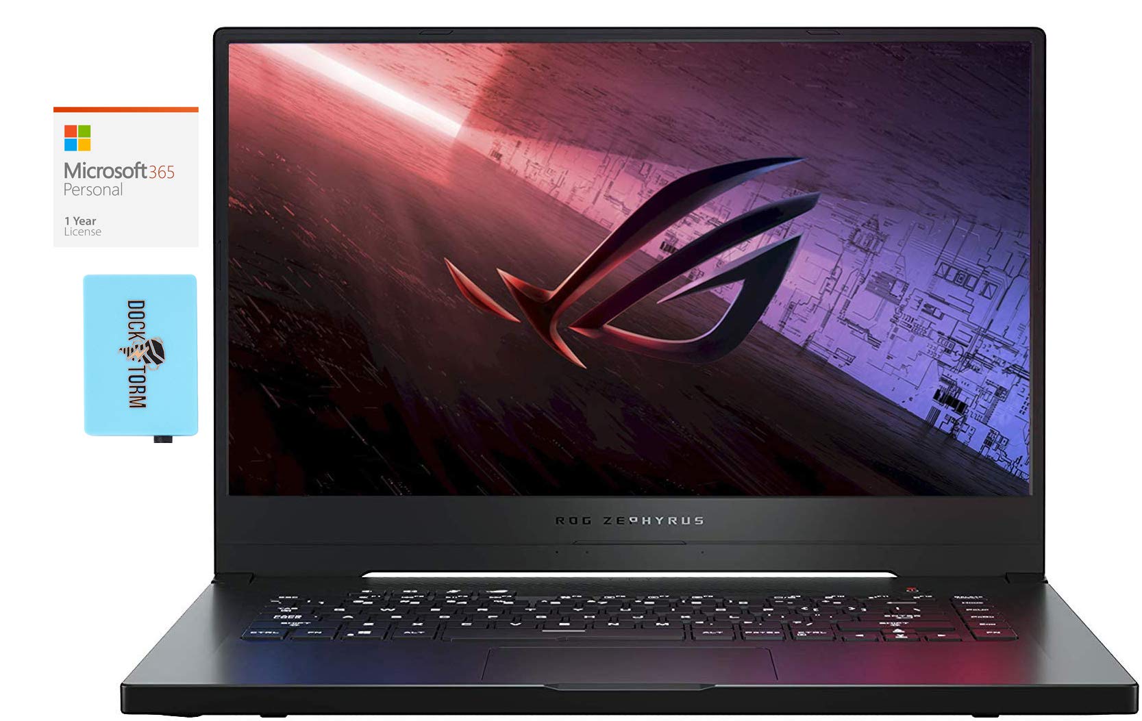ASUS ROG Zephyrus G15 GL Gaming and Entertainment Laptop (AMD Ryzen 7 3750H 4-Core, 8GB RAM, 1TB PCI