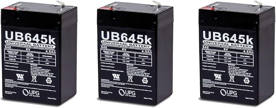 Amazon Com Universal Power Group 6v 4 5ah Battery For Wildgame