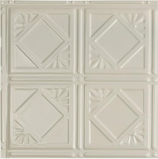 Amazon Com Great Lakes Tin Ludington Antique White Nail Up