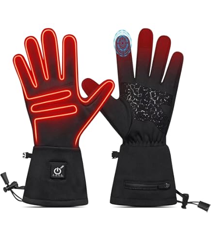 Iheat Heated Gloves CUEHEAT Heated Glove Liners, Flexible