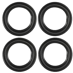 Fielect 4Pcs 5.1inch/130mm Foam Speaker Edge