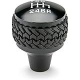 DV8 Offroad Replacement Shift Knob for 2011-2018 Jeep Wrangler JK | 6-Speed Manual Transmission Compatible | Billet Aluminum