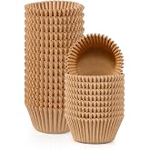 Caperci 300pcs Standard Cupcake Liners for Baking, Paper Muffin Liners Cups | Upgraded Greaseproof Paper Baking Cups, Balance