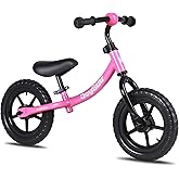 JOYSTAR Toddler Balance Bike 2 Year Old, Age 18 Months to 5 Years Old, No Pedal Bike with Adjustable Handlebar and Seat, Gift for 2-4 Boys Girls