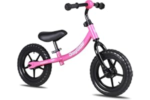 JOYSTAR Toddler Balance Bike 2 Year Old, Age 18 Months to 5 Years Old, No Pedal Bike with Adjustable Handlebar and Seat, Gift for 2-4 Boys Girls