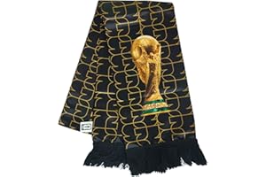 Wagon International Official FIFA World Cup 2026 Edition - High Definition Universal Polyester Trophy Scarf – Gameday Fan Wear for all Matches from New York to Miami, Dallas to Los Angeles