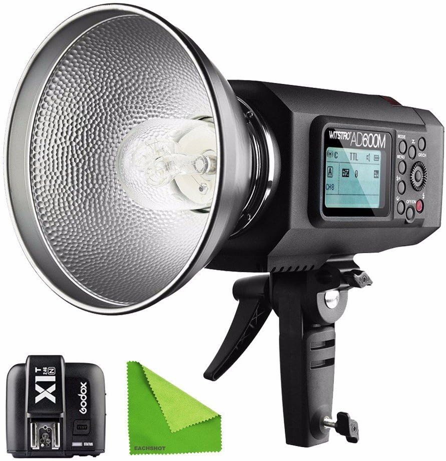 EACHSHOT Witstro AD600 600W TTL Portable Wireless Strobe Flash Godox Mount AD600 with X1N-T 2.4GHz i-TTL Wireless Single Trigger For Godox AD360 II