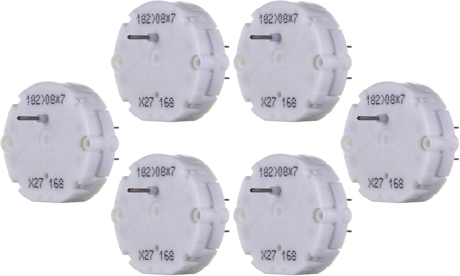ECCPP 6Pcs X27 168 Stepper Motor Cluster Speedometer Tachometer Fuel Gauge Repair kit