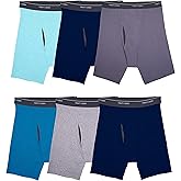 Fruit of the Loom Men's Coolzone Boxer Briefs, Moisture Wicking & Breathable, Assorted Color Multipacks