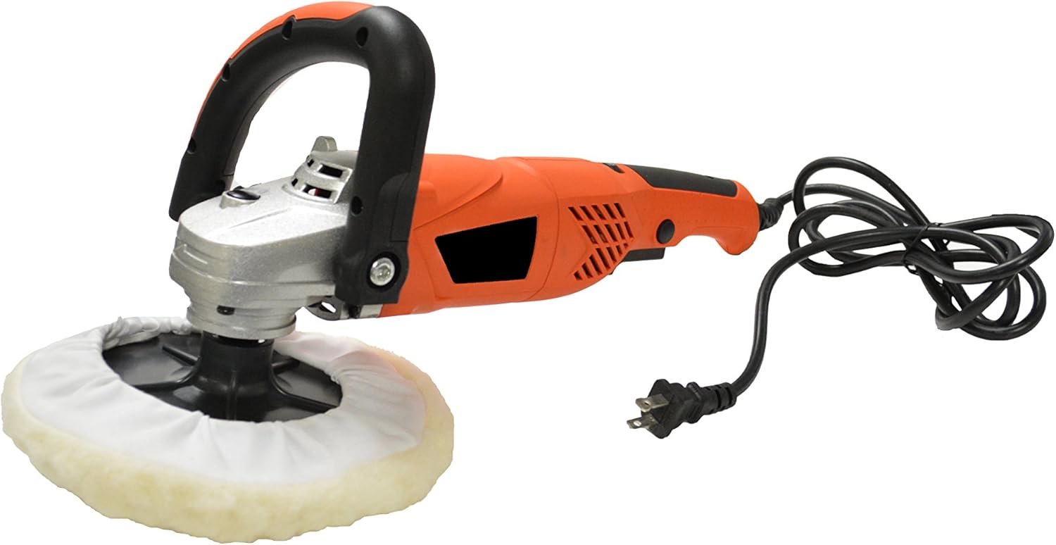 7" Electric Car Buffer Polisher with 7Speeds (1,100 Watt