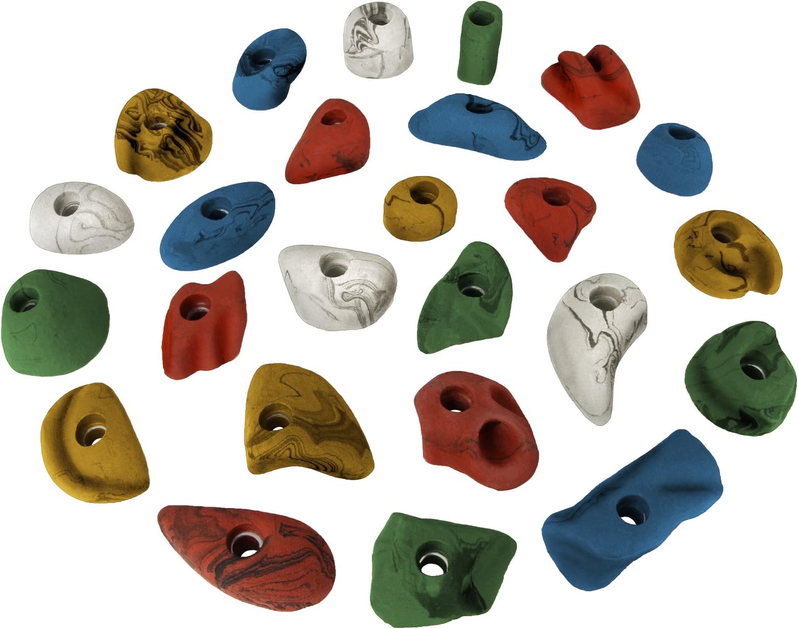 ALPIDEX 25 Climbing Holds Sizes M and S