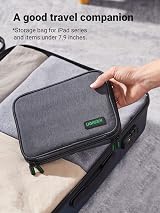 UGREEN Travel Cable Organizer Large Capacity Tech Pouch for Gadgets view 6
