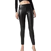 CALZEDONIA Woman's Faux Leather Thermal Leggings