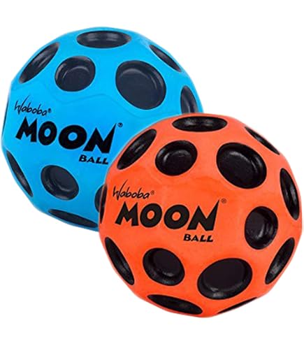 Waboba Moon Ball - Pelota Que Rebota Hasta 30 Metros De Alto, Desafía La Gravedad, Juguete Loco