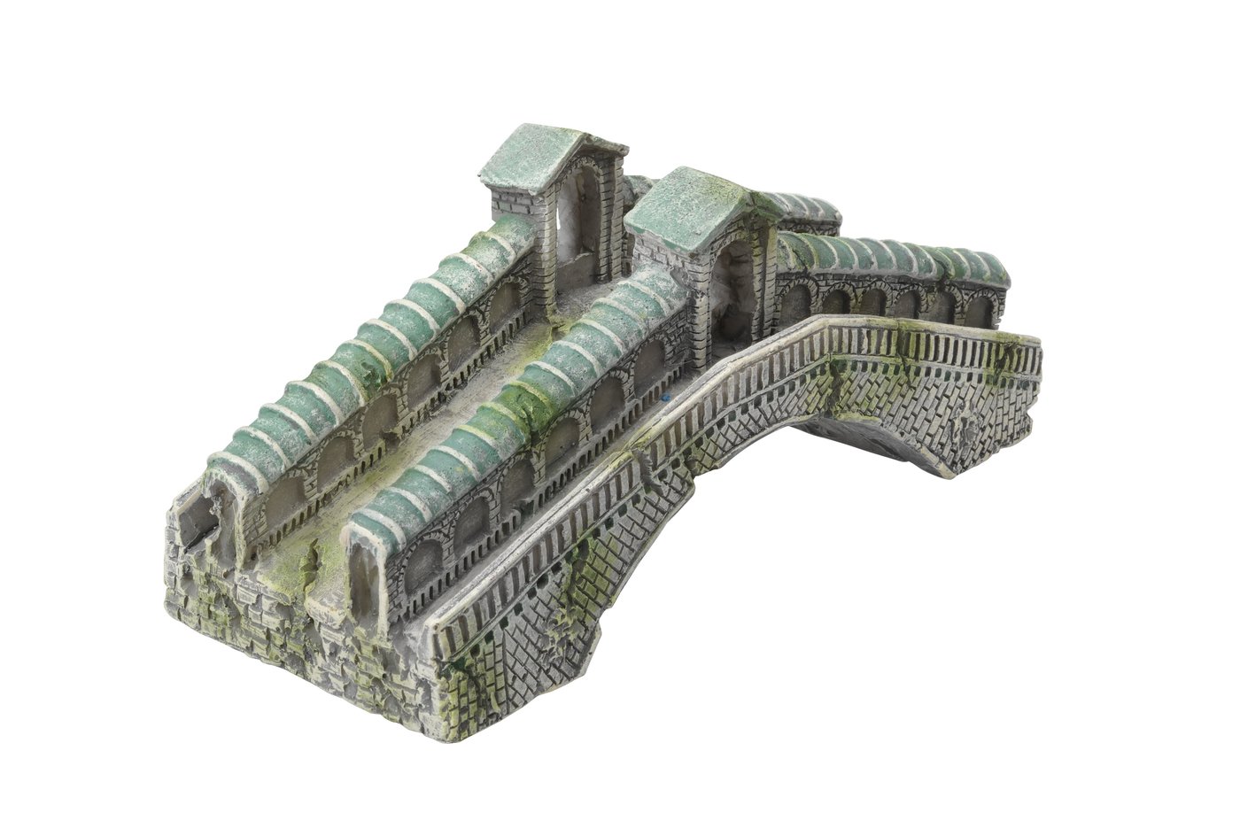 Europet Bernina Aqua Della 234-418741 Aquarium Decoration Rialto Bridge Design, Approx. 16 x 7 x 6.6 cm