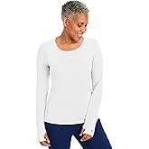 Healing Hands Mackenzie Women's Underscrub, Long Sleeve Tee with Thumbholes, Modern Fit Undershirt- 5051