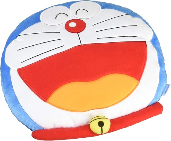 Amazon Co Jp ケーディーシステム ドラえもん フェイスクッション 大笑い ホーム キッチン