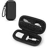 SQERO Hard Case for AirFly SE/Pro V2/Pro/Duo, Bluetooth Wireless Transmitter Receiver, Portable Travel Case, Black