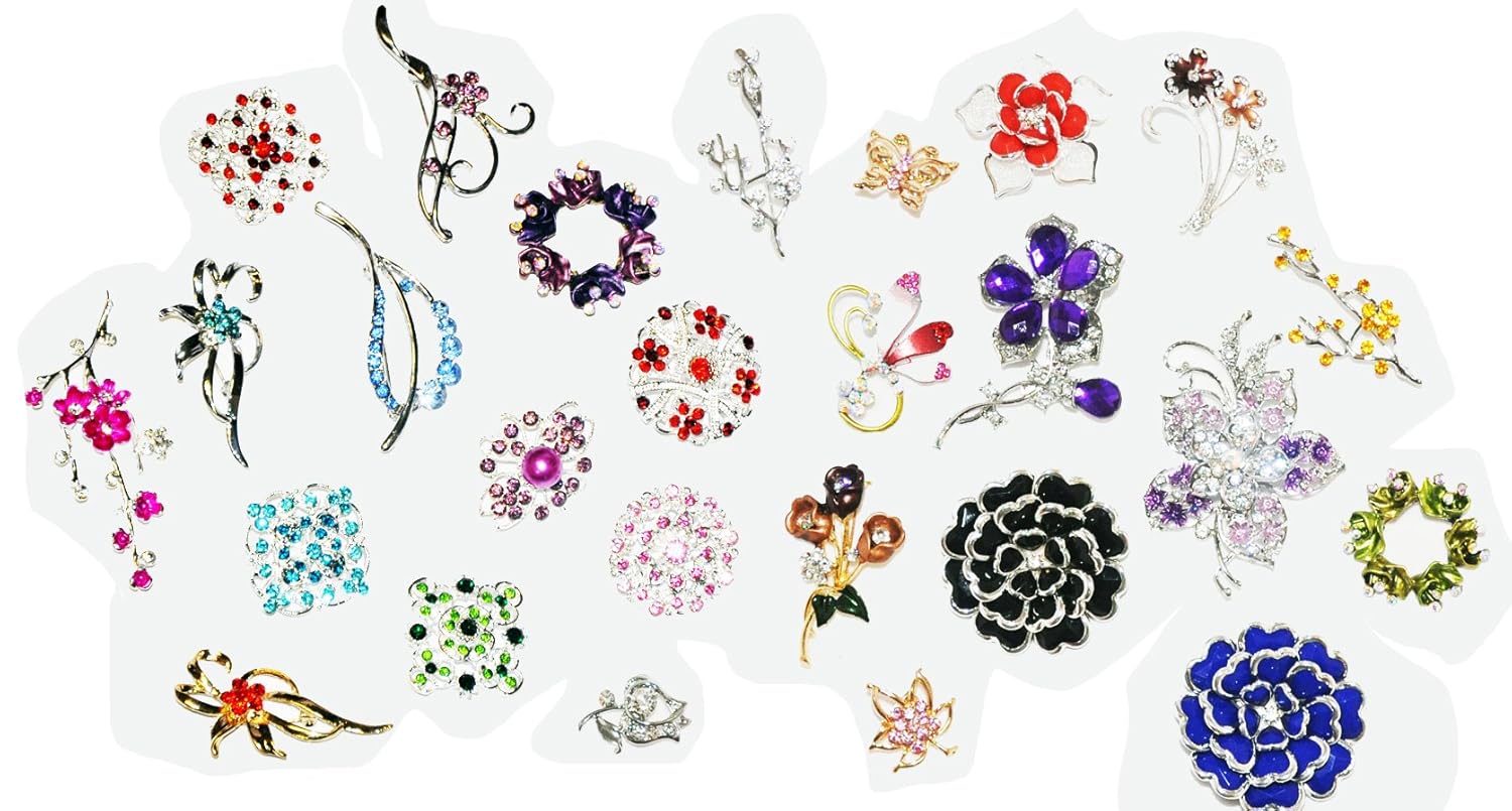 Hijab Pins Assortment (5 pack) Brooches And Pins Jewelry