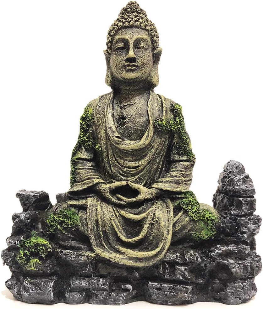 SLOCME Aquarium Buddha Statue 