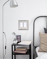 TREEWELL 2-Pack Decorative Double Decorator Outlet
