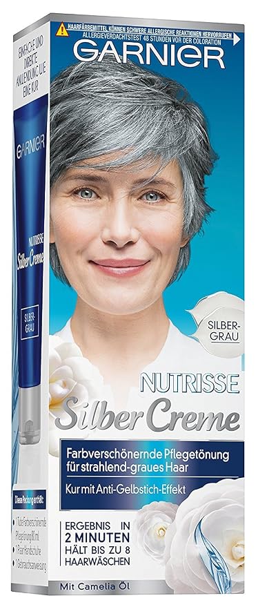 Garnier Nutrisse Argento Crema Colore Grigio Argento