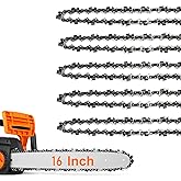 5Pack Stihl Chainsaw Chain 16 Inch Fits Stihl 61PMM355, MS 017, MS 170, MS 171, MS 180 C, Oregon 90PX055G, 3/8” LP Pitch .043” Gauge 55 Drive Links