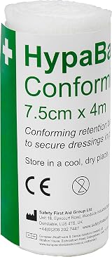 Safety First Aid Group HypaBand Conforming Bandages 7.5 cm x 4 m Pack 6 view 2