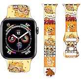 Watch Band Compatible with Apple Watch 38mm 40mm 41mm 42mm 44mm 45mm 49mm for Women Men Sport Silicone Wristbands Strap for IWatch Series 9 8 7 6 5 4 3 2