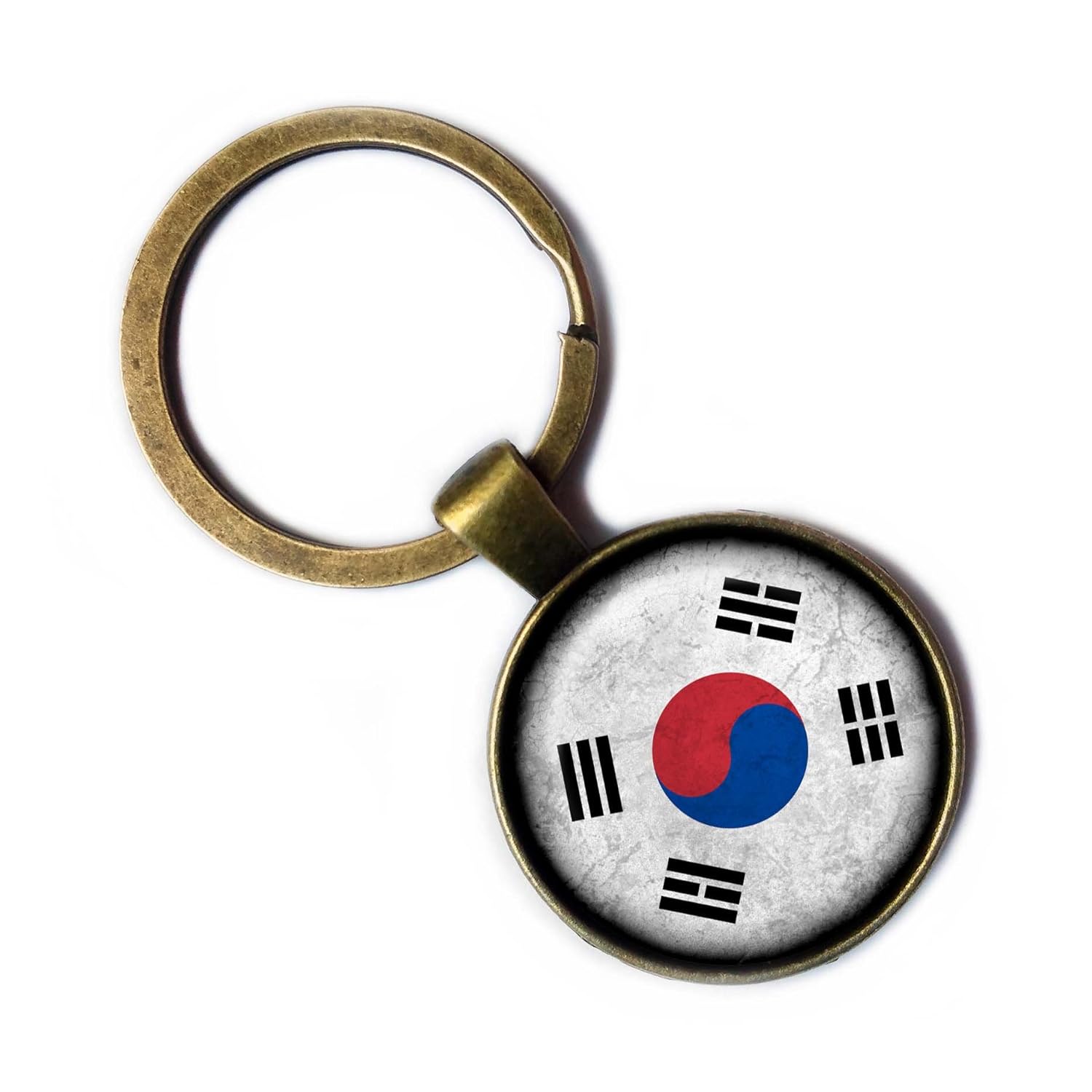 South Korea South Korean Flag Südkorea Südkoreanische Flagge Keychain