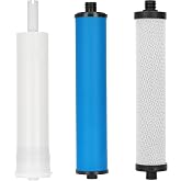 Reverse Osmosis Replacement Filter Kit for Microline 335 System, 3-Stage Filtration with S1229RS (50 GPD), S7028 Sediment/Carbon Block Prefilter, S7025 GAC Postfilter, Long-Lasting Components