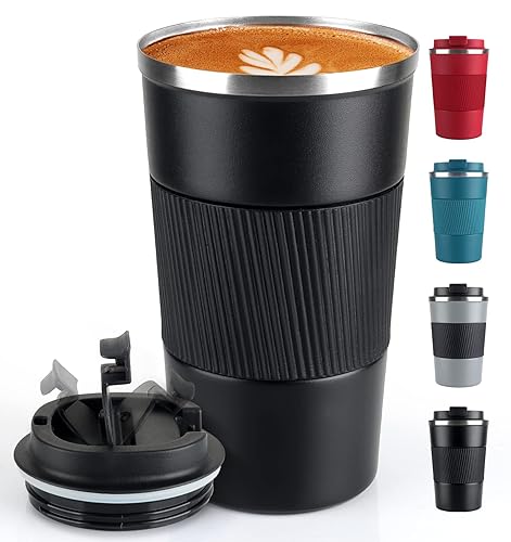 Coffee Mug 17oz Insulated Coffee Travel Mug Spill Proof with