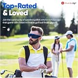 Thumbs Up Original Golf Ball Finder Glasses Blue Lens Carry Pouch view 7