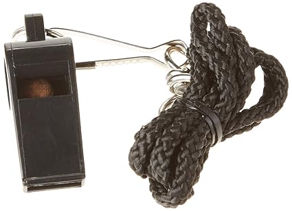 Best Sporting Kunsstoff Trillerpfeife, Kunststoff, schwarz