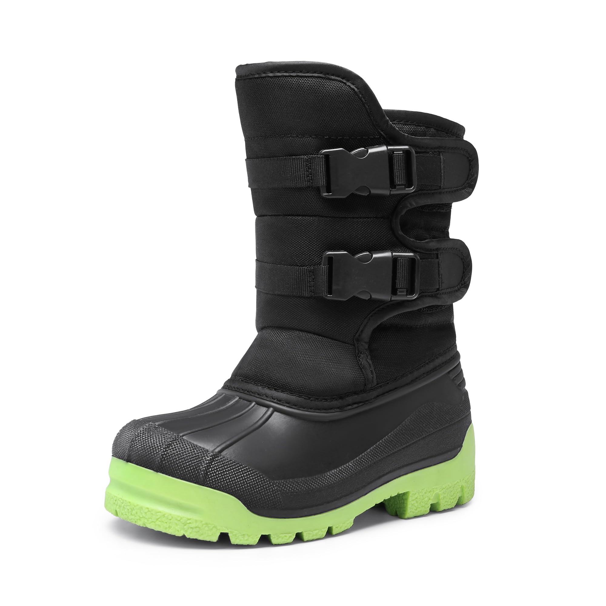DREAM PAIRS Boys Snow Boots Bright Colored Outsole