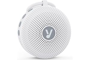 FEKTIK Portable Noise Machine for Baby Adult with 21 Natural Soothing Sound, Memory Function, Powerful Battery & 32 Levels of Volume, Noise Canceling for Sleeping, Sleep Sound Timer Therapy for Home, Travel