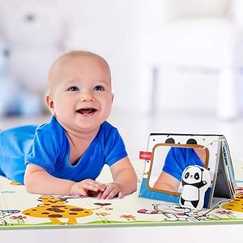 high contrast baby play mat